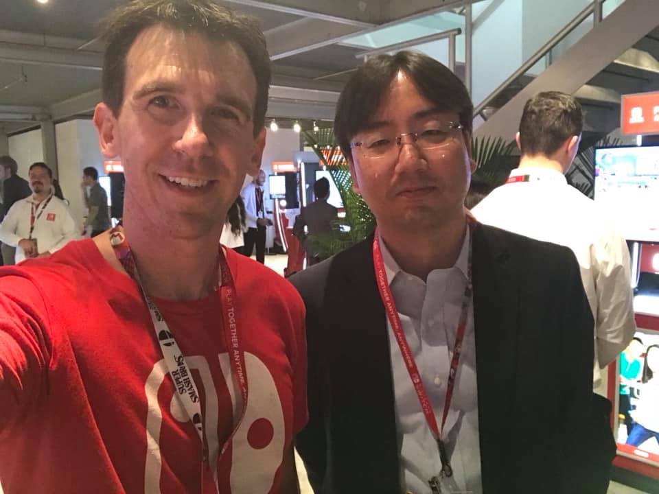 Shuntaro Furukawa and Paul Gale at E3 2018